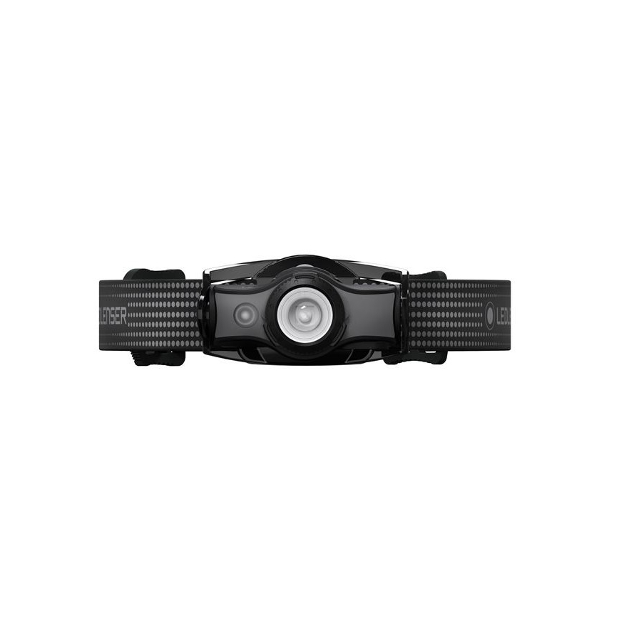 Ledlenser MH5 - lanternă frontală LED reîncărcabilă, reglabilă, 1xAA, 750 mAh, IP54, 400 lm, 35 h, negru/gri