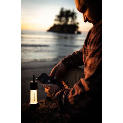 Ledlenser ML6 CONNECT Lumină caldă - lanternă LED reîncărcabilă, cu reglare a intensității luminoase, LED/3000 mAh IP66 750 lm + telecomandă