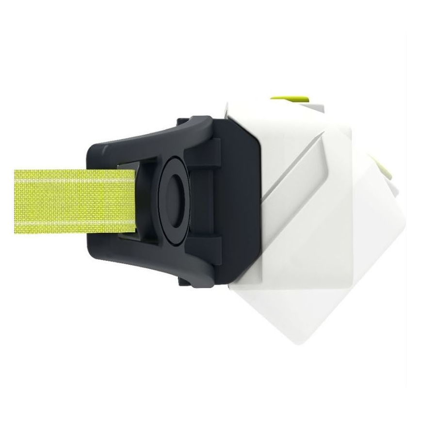 Ledlenser NEO1R - frontală LED reîncărcabilă cu reglare a intensității, 250 lm, baterie 730 mAh, IP67, autonomie 15 h, verde