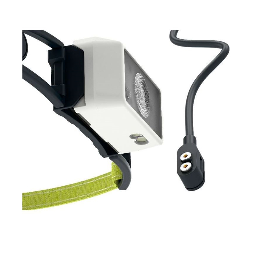 Ledlenser NEO1R - frontală LED reîncărcabilă cu reglare a intensității, 250 lm, baterie 730 mAh, IP67, autonomie 15 h, verde