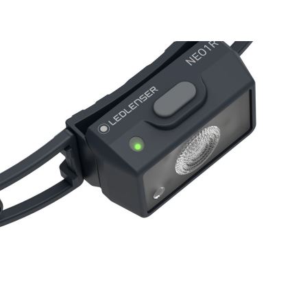 Ledlenser NEO1R - Lampă frontală LED reîncărcabilă, reglabilă, 250 lm, acumulator 730 mAh, IP67, autonomie 15 h, negru