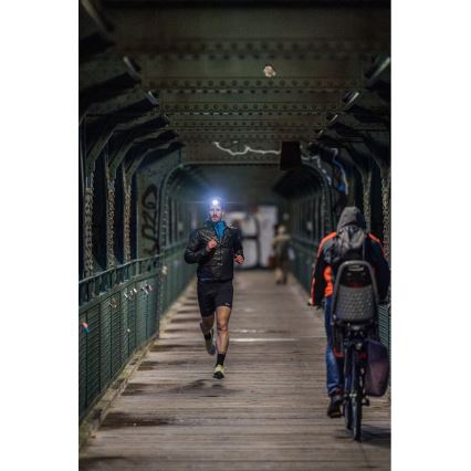 Ledlenser NEO5R – frontală LED reîncărcabilă cu intensitate reglabilă, 1800 mAh, IP54, 600 lm, 35 ore, negru