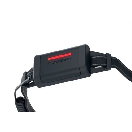 Ledlenser NEO5R - frontală LED reîncărcabilă cu reglare a luminozității, baterie 1800 mAh, IP54, 600 lm, autonomie 35 h, negru/alb