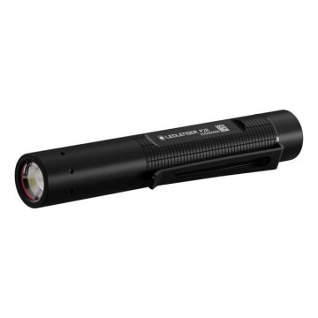 Ledlenser P2R - lanternă reîncărcabilă cu LED și intensitate reglabilă LED/1xAAA/300 mAh IP54 200 lm 8 h negru