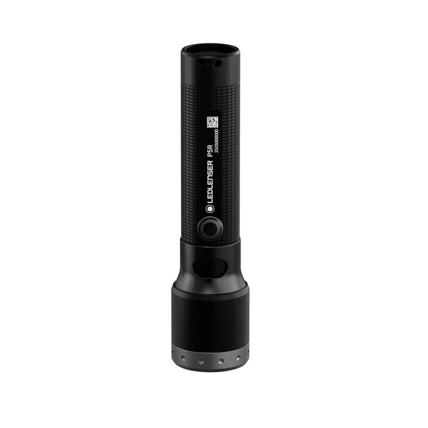 Ledlenser P5R - lanternă LED reîncărcabilă cu reglaj al intensității, 1xAA/700 mAh, IP68, 750 lm, 20 h, negru