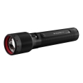 Ledlenser P7R - Lanternă LED reîncărcabilă cu reglare a intensității, 4600 mAh, IP68, 2000 lm, 80 h, neagră