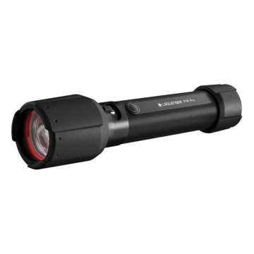 Ledlenser P7R PRO - lanternă LED reîncărcabilă cu intensitate reglabilă, 4600 mAh, IP68, 2000 lm, autonomie până la 60 h, negru