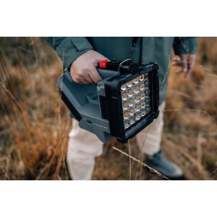 Ledlenser XP30R - Lanternă LED reîncărcabilă cu intensitate reglabilă, 5000 mAh, IP54, 32000 lm, 16 ore, gri