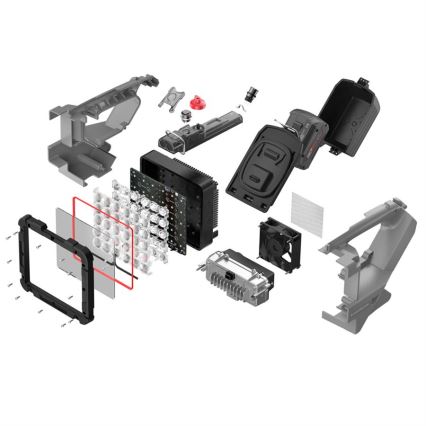 Ledlenser XP30R - Lanternă LED reîncărcabilă cu intensitate reglabilă, 5000 mAh, IP54, 32000 lm, 16 ore, gri