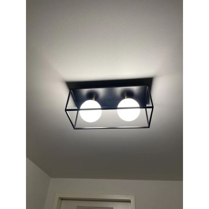 Ledvance - Aplică de exterior DECOR SQUARE, 2xG9/28W/230V, IP44