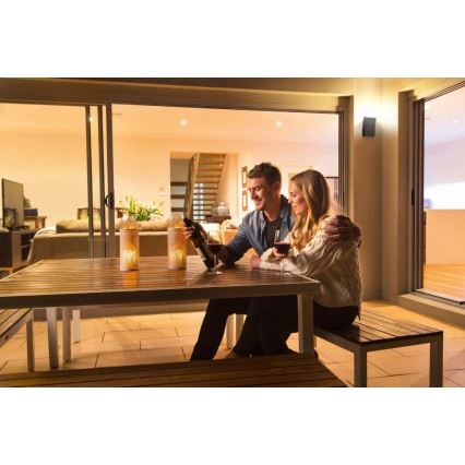 Ledvance - Aplica de exterior LED RGB SMART + CURVE LED/9W/230V IP44