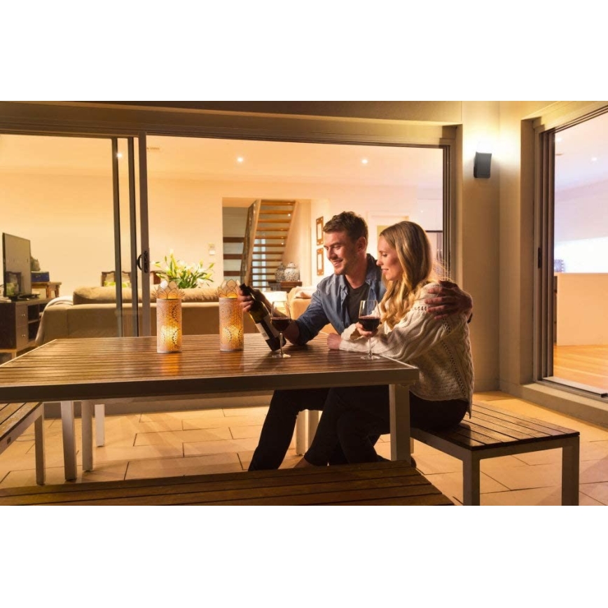 Ledvance - Aplica de exterior LED RGB SMART + CURVE LED/9W/230V IP44