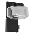 Ledvance - Aplica de perete LED pentru baie ORBIS FLAME LED/5,5W/230V 3000/4000K IP44 negru