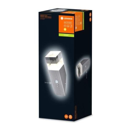 Ledvance - Aplică LED de exterior CRYSTAL cu senzor, 5W/230V, IP44