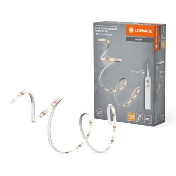 Ledvance - Bandă LED FLEX 2 m cu senzor de mișcare, 3,6 W, alimentare 4x AA