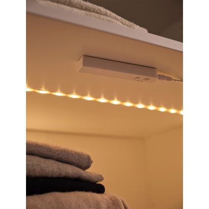 Ledvance - Bandă LED FLEX 2 m cu senzor de mișcare, 3,6 W, alimentare 4x AA