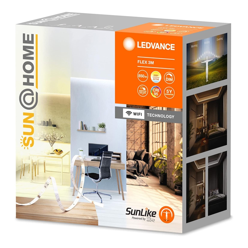 Ledvance - Bandă LED reglabilă SUN@HOME FLEX 3m LED/13,5W/230V 2200-5000K Wi-Fi CRI 95