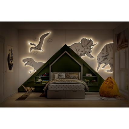 Ledvance Bandă LED RGB FLEX, 5 m, dimabilă, 10 W, 230 V, cu telecomandă