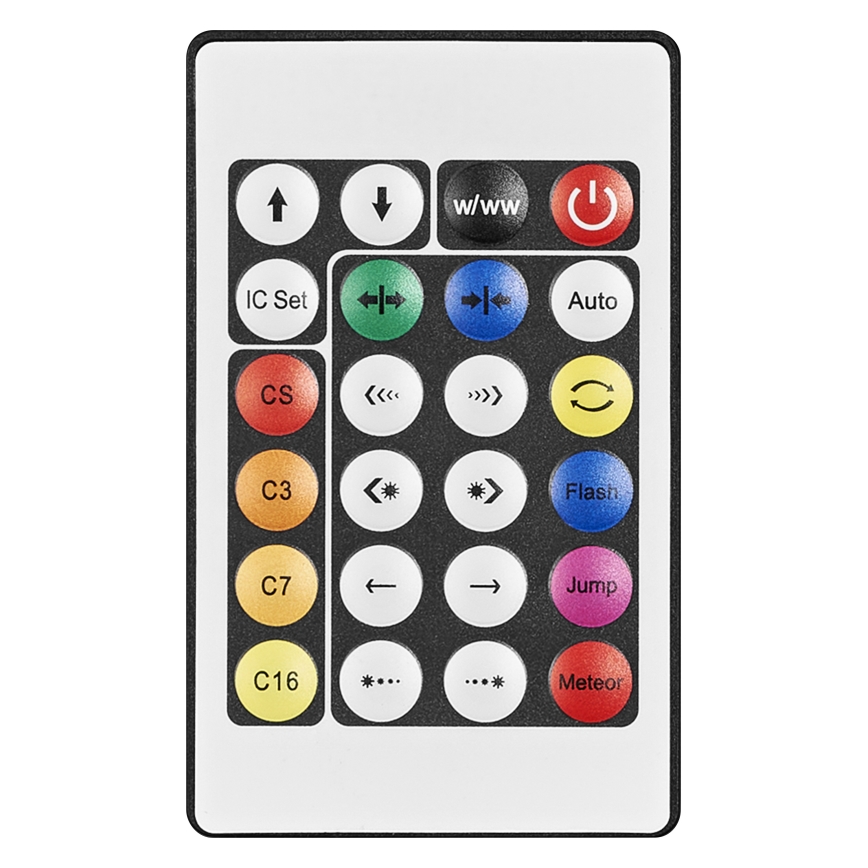 Ledvance - Bandă LED solară RGB reglabilă FLEX MAGIC 5 m LED/1,6W/3,7V 2000 mAh IP44 + telecomandă