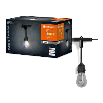 Ledvance - Ghirlandă LED SMART+ STRING RGBW, dimabilă, pentru exterior, 12xLED/0,37W/230V IP44 Wi-Fi