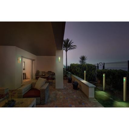 Ledvance - Aplică de perete pentru exterior SMART+ TRUCK LED RGB dimmabilă, 7,5W/230V, Wi-Fi, IP44