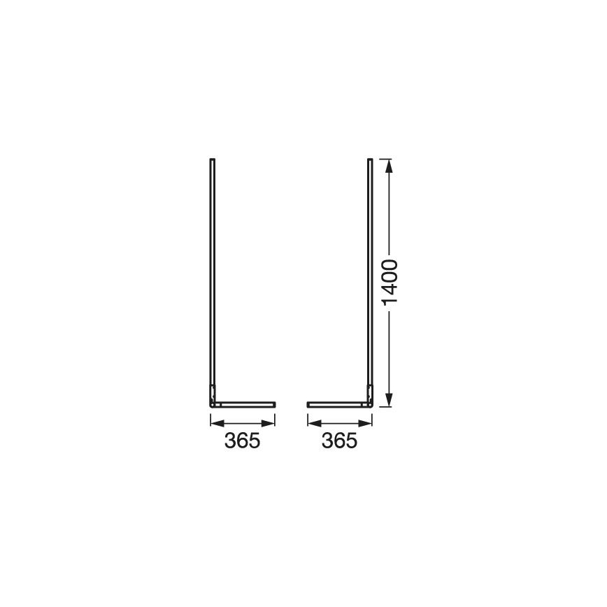 Ledvance - Lampă de podea LED RGBW reglabilă SMART+ FLOOR LED/14W/230V 2700-6500K Wi-Fi + telecomandă