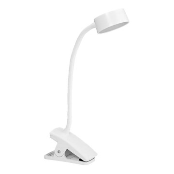 Ledvance - Lampă LED de birou tactilă, dimabilă, cu clemă CYLINDER LED/4,8W/5V 3000-6500K albă