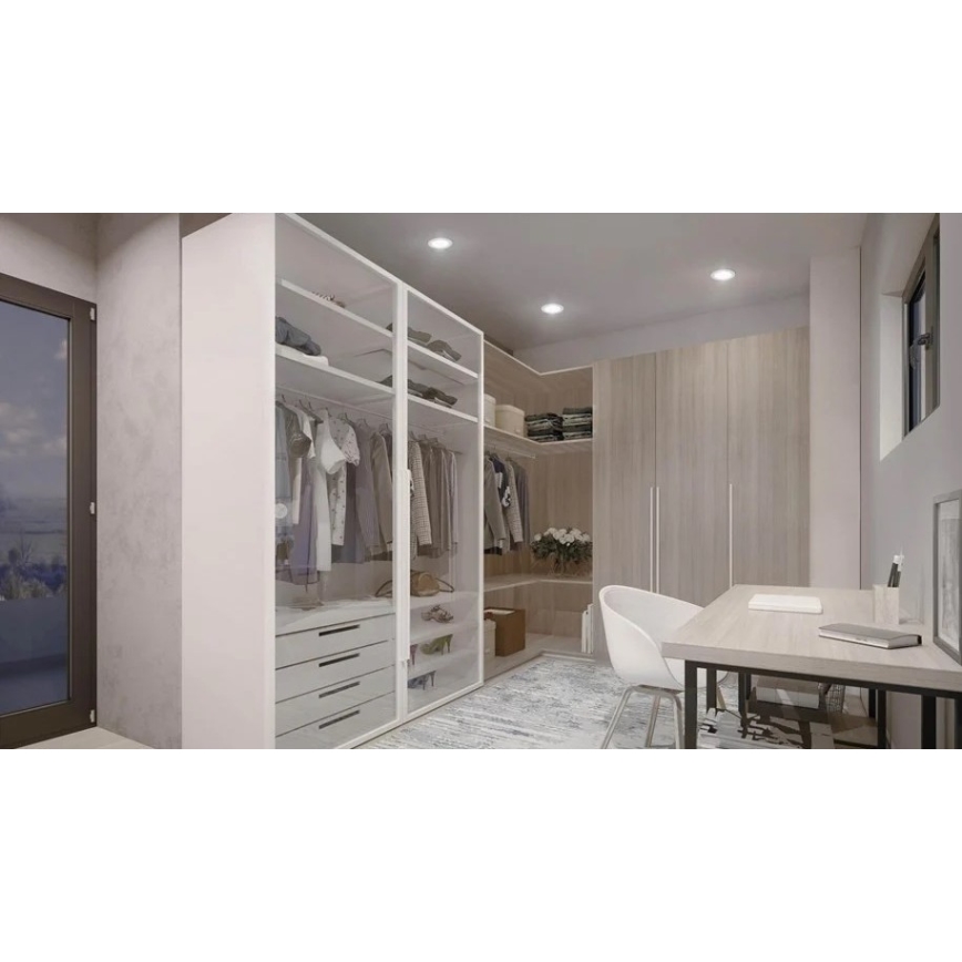 Ledvance - Lumină LED încastrabilă reglabilă SUN@HOME LED/8W/230V 2200-5000K CRI 95 Wi-Fi