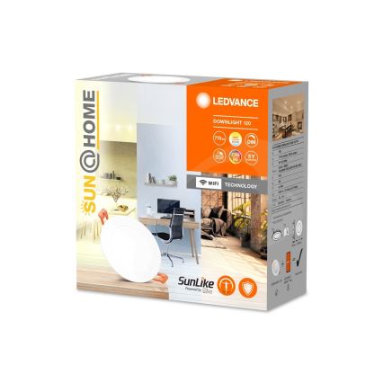 Ledvance - Lumină LED încastrabilă reglabilă SUN@HOME LED/8W/230V 2200-5000K CRI 95 Wi-Fi