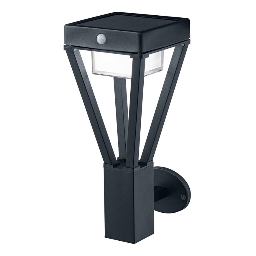 Ledvance - Lampă solară de perete cu LED și senzor BOUQUET LED/6W/3,7V 2200 mAh IP44