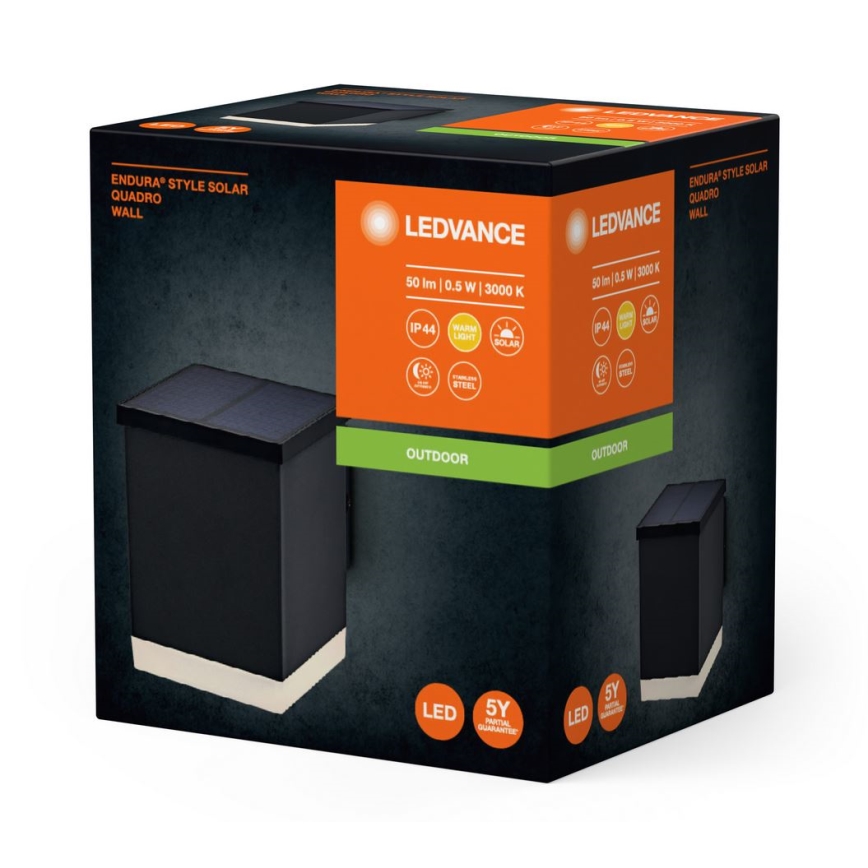 Ledvance - Lampă solară de perete cu LED ENDURA STYLE SOLAR LED/0,5W/2,4V 1200 mAh IP44