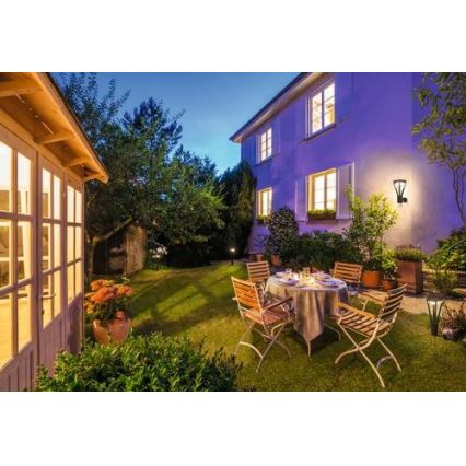 Ledvance - Lampă solară de perete cu LED și senzor BOUQUET LED/6W/3,7V 2200 mAh IP44