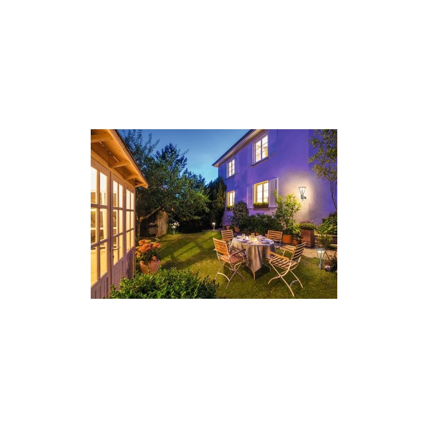 Ledvance - Lampă solară LED de exterior cu senzor BOUQUET LED/6W/3,7V 2200 mAh IP44