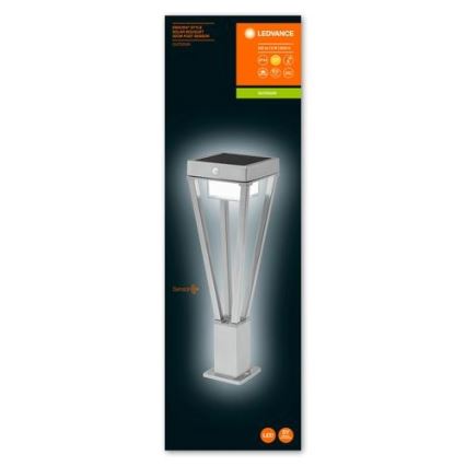 Ledvance - Lampă solară LED de exterior cu senzor BOUQUET LED/6W/3,7V 2200 mAh IP44