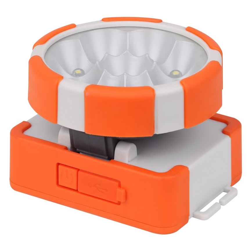 Ledvance - Lanternă frontală LED reîncărcabilă FLASHLIGHT LED/1,5W/5V 1200 mAh