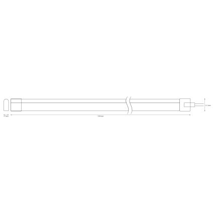 Ledvance - LED RGB Bandă dimmabilă exterior FLEX 5m LED/23W/230V IP44 + telecomandă