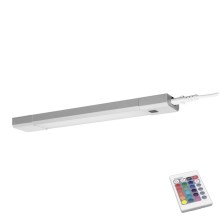 Ledvance - LED RGB Lampă design minimalist dimmabilă SLIM LED/8W/230V + Telecomandă