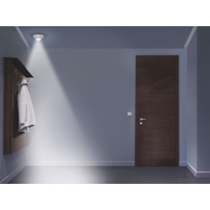 Ledvance - Lumină de orientare LED cu senzor NIGHTLUX LED/1,7W/3xAA 4000K