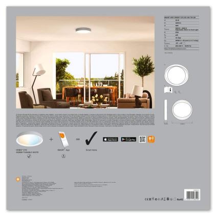 Ledvance - Lumină de plafon cu LED-uri Dimmer SMART + EYE LED/32W/230V Wi-Fi