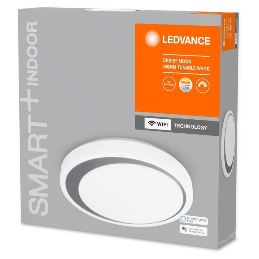 Ledvance - Lumină de tavan cu LED-uri Dimmer SMART + MOON LED / 32W/230V Wi-Fi