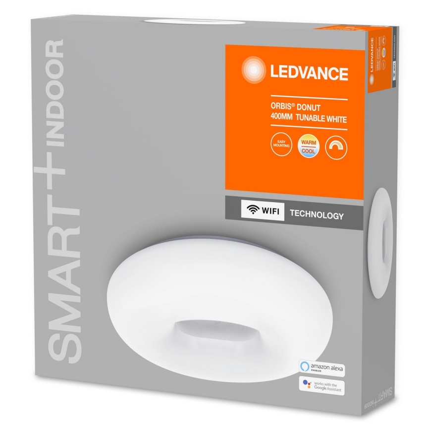 Ledvance - Lumină de tavan cu reglaj LED SMART + DONUT LED/24W/230V Wi-Fi