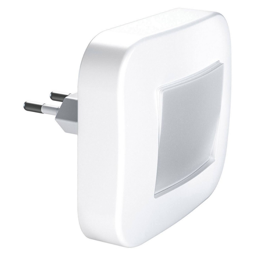 Ledvance - Lumină de veghe LED cu senzor de amurg LUNETTA LED/0,2W/230V 3000K