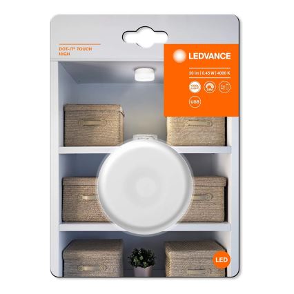 Ledvance - Lumină de orientare LED reglabilă DOT-IT LED/0,45W/5V 500 mAh