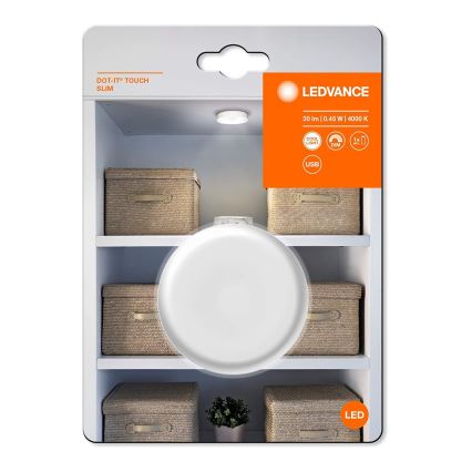 Ledvance - Lumină de orientare LED reglabilă DOT-IT LED/0,45W/5V 500 mAh
