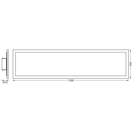 Ledvance - Panou LED RGBW dimerizabil SMART+ PLANON LED/30W/230V 3000-6500K Wi-Fi 100x25 cm + telecomandă