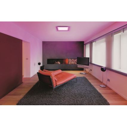 Ledvance - Panou LED RGBW reglabil SMART+ PLANON LED/28W/230V 45x45 cm Wi-Fi + telecomandă