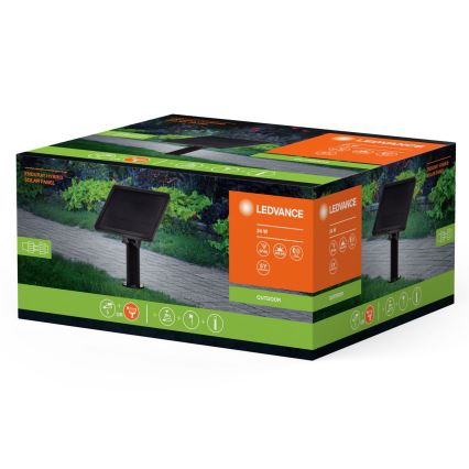 Ledvance - Panou solar hibrid ENDURA 24W/12V 2000 mAh IP67