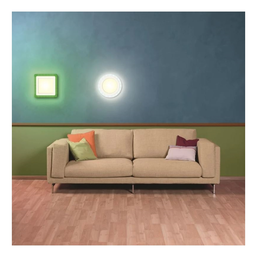 Ledvance - Plafonier LED RGB dimabil, 19W, 230V + telecomandă