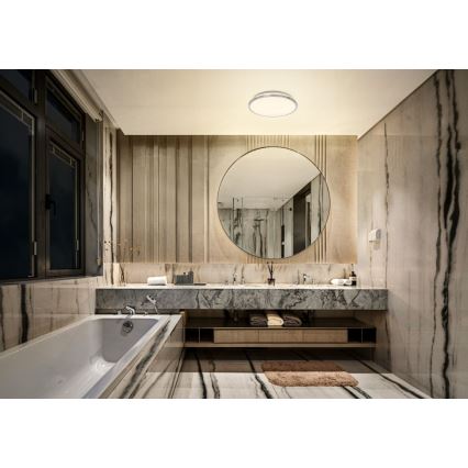 Ledvance - Plafonier LED pentru baie DISC LED/18W/230V 3000/4000K IP44