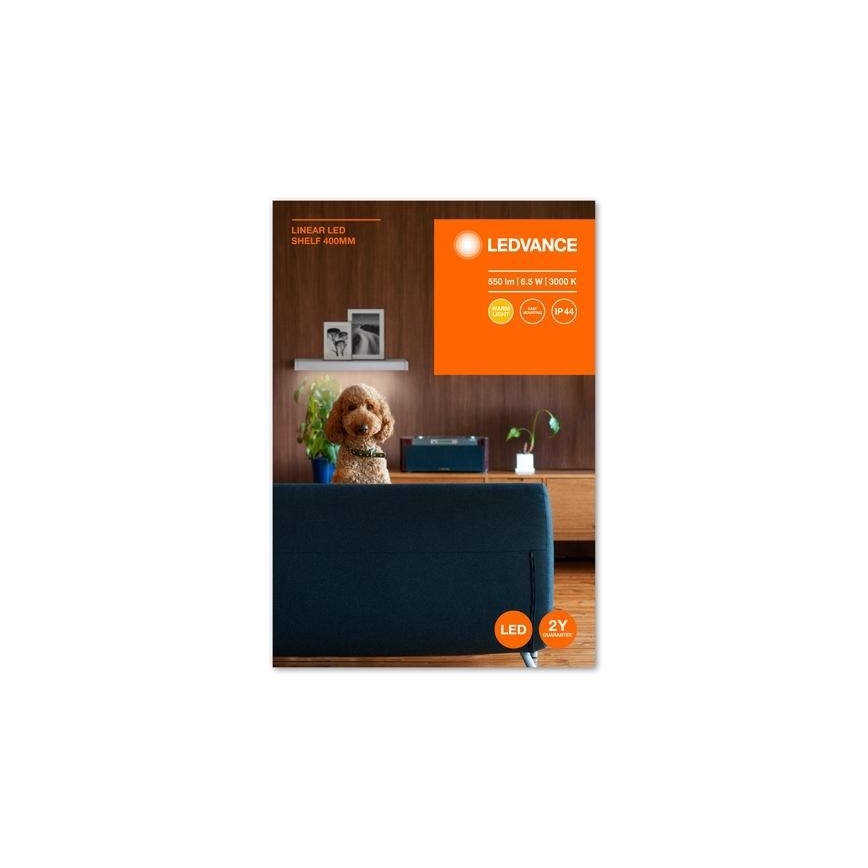 Ledvance - Raft cu iluminare LED LINEAR LED/6,5W/230V 40 cm IP44